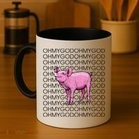 Oh My God Pig Coffee Mug thumb 4
