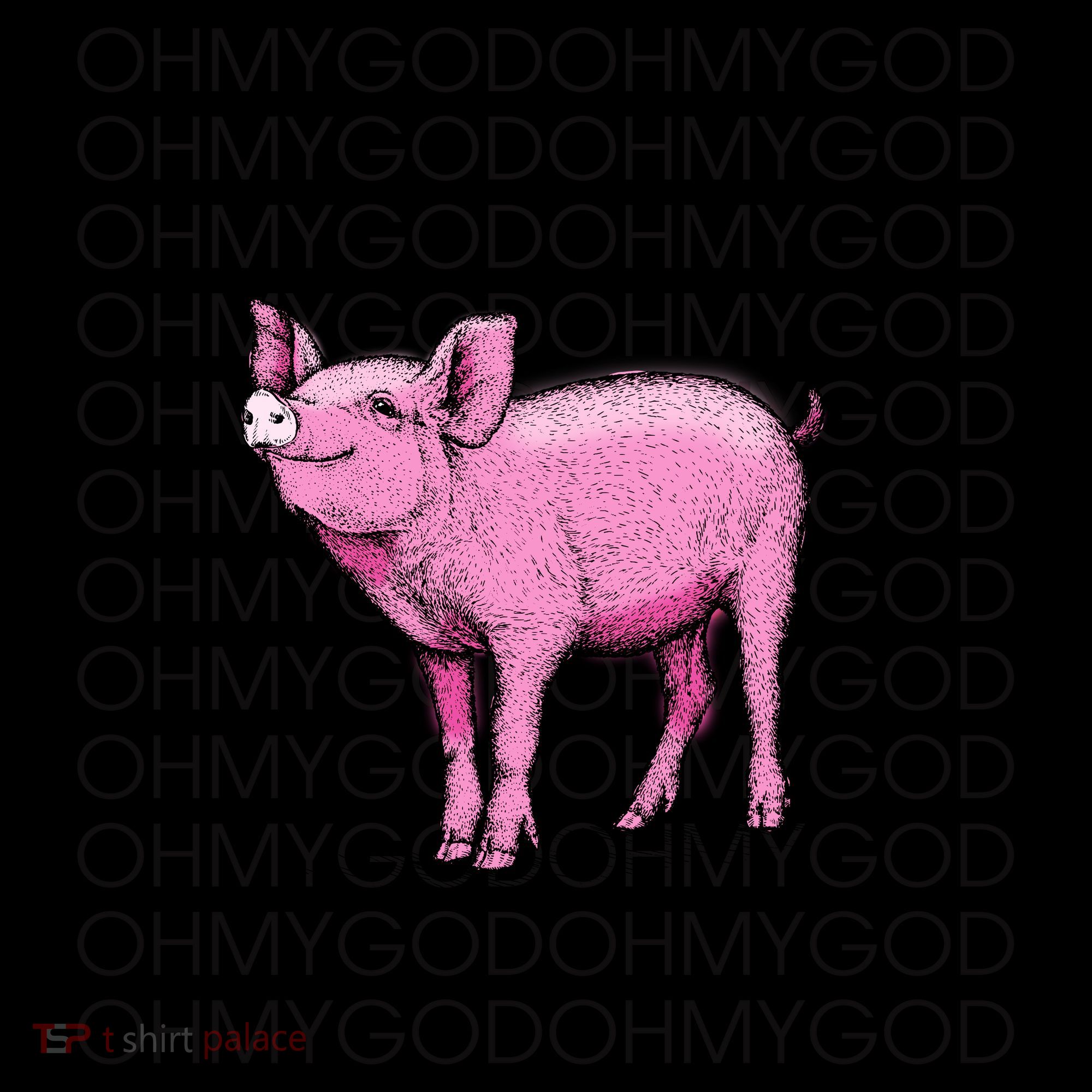 Oh My God Pig Coffee Mug