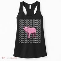 Oh My God Pig Women's Tank Top thumb 0