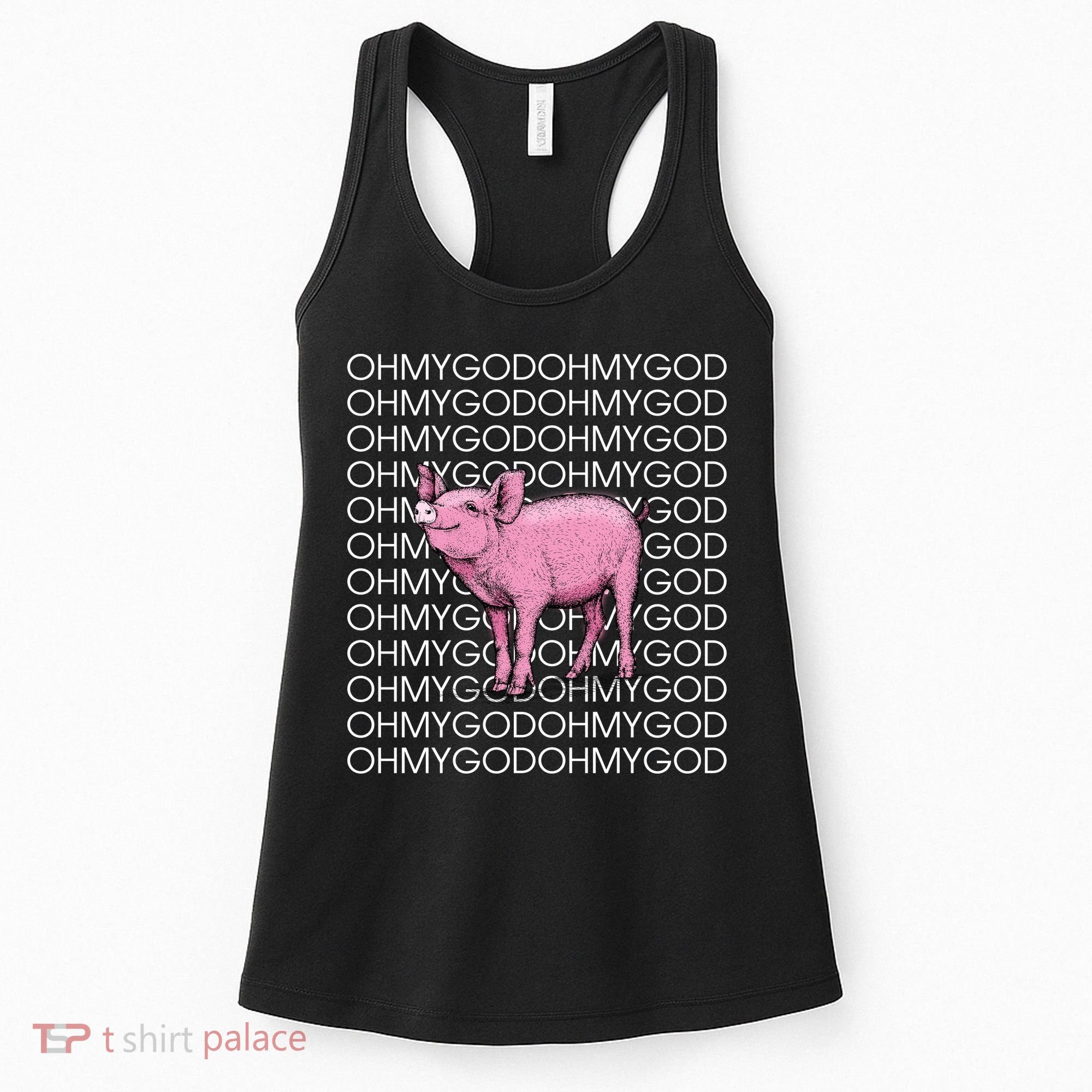 Oh My God Pig Women's Tank Top