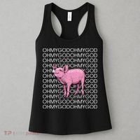 Oh My God Pig Women's Tank Top thumb 3