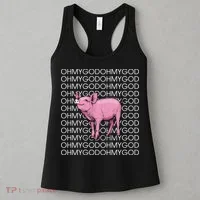 Oh My God Pig Women's Tank Top thumb 3