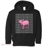 Oh My God Pig Toddler Hoodie thumb 0