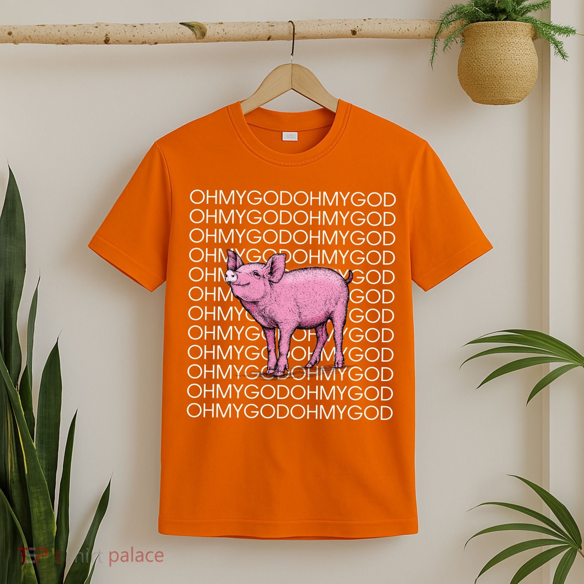 Oh My God Pig T-Shirt