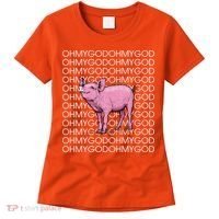 Oh My God Pig Women's T-Shirt thumb 0