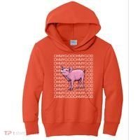 Oh My God Pig Kids Hoodie thumb 0