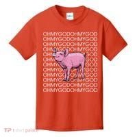 Oh My God Pig Kids T-Shirt thumb 0