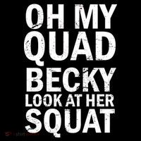 Oh My Quad Becky Look At Her Squat Women's Hoodie thumb 2