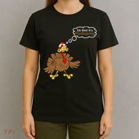 Oh Shit It's Thanksgiving T-Shirt thumb 4