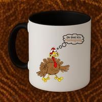 Oh Shit It's Thanksgiving Coffee Mug thumb 2