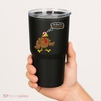 Oh Shit It's Thanksgiving Tumbler thumb 2