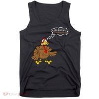 Oh Shit It's Thanksgiving Tank Top thumb 0