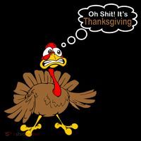 Oh Shit It's Thanksgiving Women's T-Shirt thumb 6