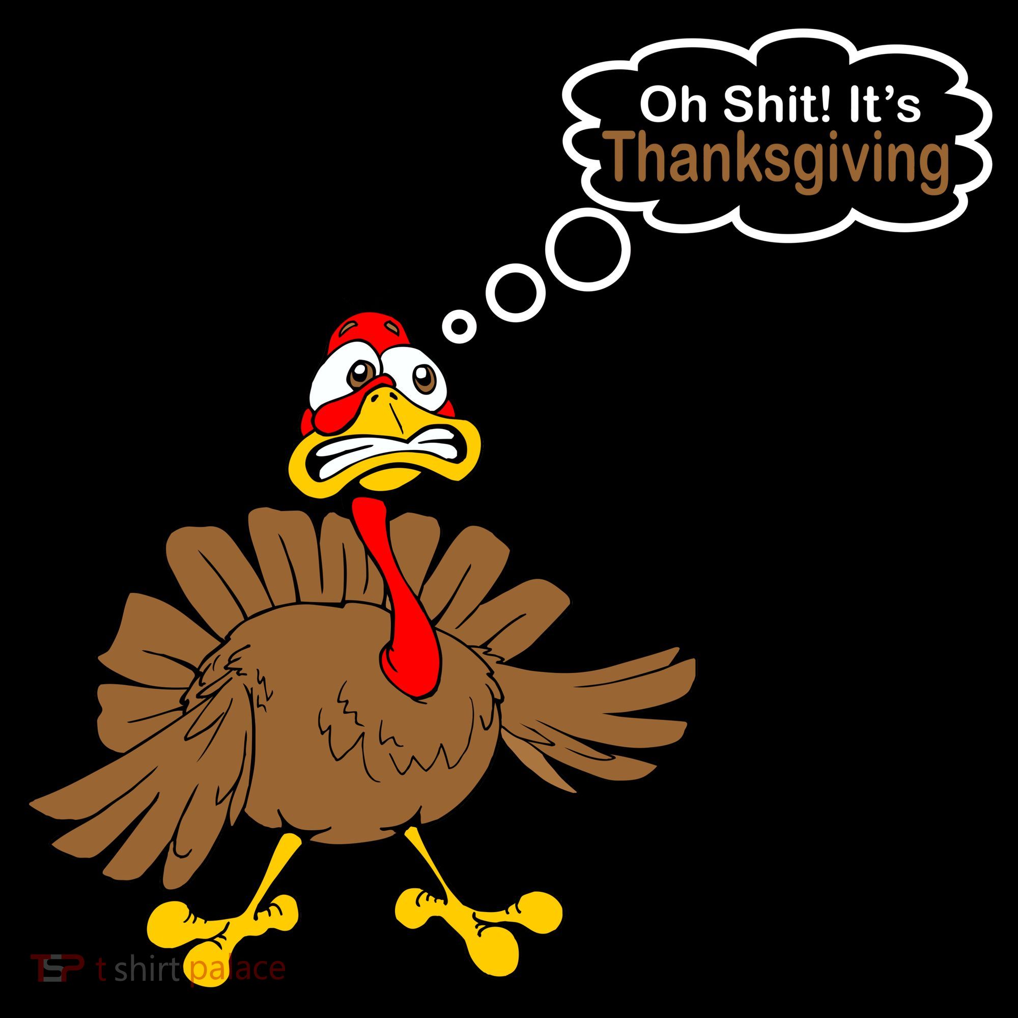 Oh Shit It's Thanksgiving Bag