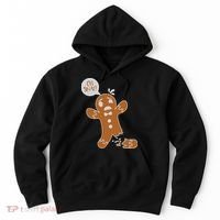 Oh Snap! Funny Gingerbread Christmas Hoodie thumb 0