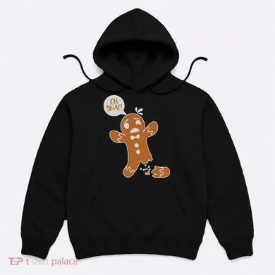 Oh Snap! Funny Gingerbread Christmas Hoodie