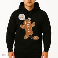 Oh Snap! Funny Gingerbread Christmas Hoodie thumb 2