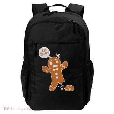 Oh Snap! Funny Gingerbread Christmas Backpack