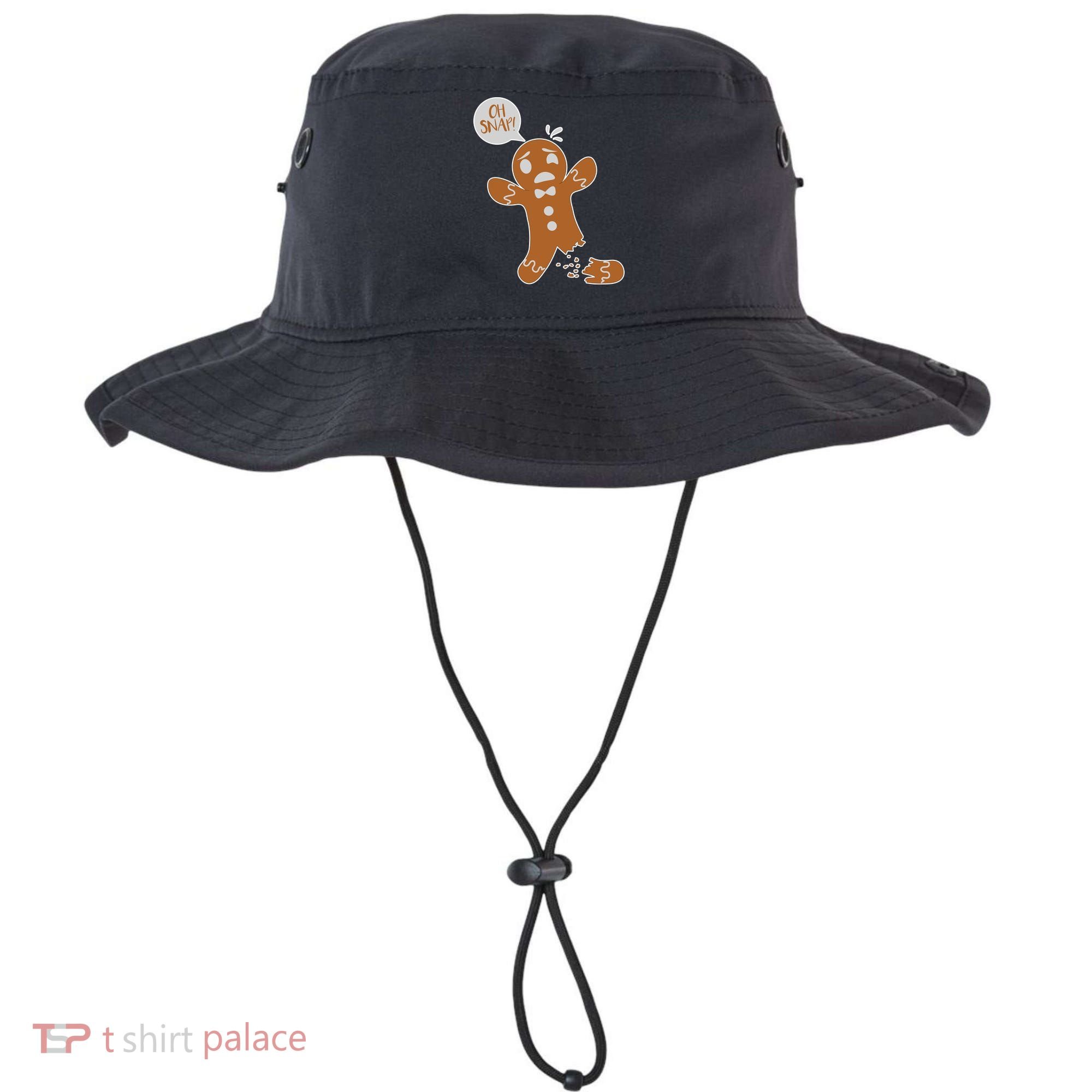 Oh Snap! Funny Gingerbread Christmas Bucket Hat