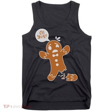 Oh Snap! Funny Gingerbread Christmas Tank Top