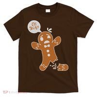 Oh Snap! Funny Gingerbread Christmas T-Shirt thumb 0