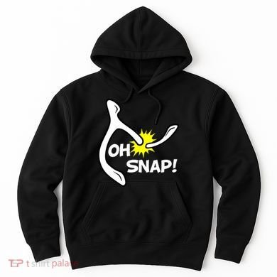 Oh Snap Lucky Wishbone Thanksgiving Hoodie