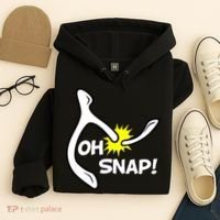 Oh Snap Lucky Wishbone Thanksgiving Hoodie thumb 4