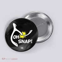 Oh Snap Lucky Wishbone Thanksgiving Button thumb 0