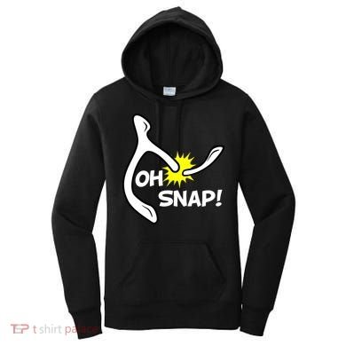 Oh Snap Lucky Wishbone Thanksgiving Women's Hoodie
