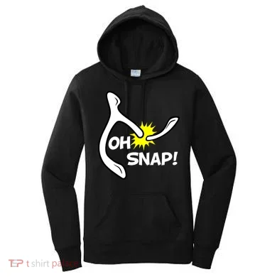 Oh Snap Lucky Wishbone Thanksgiving Women's Hoodie