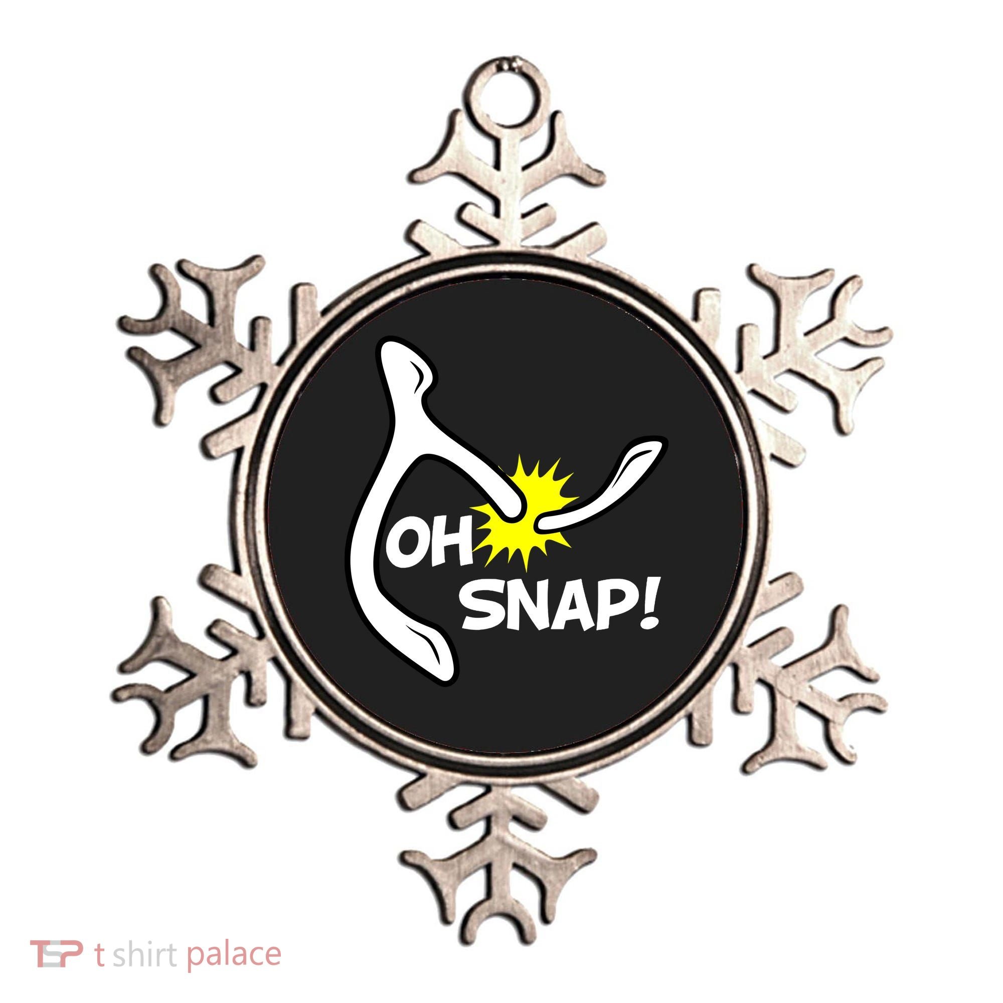 Oh Snap Lucky Wishbone Thanksgiving Ornament