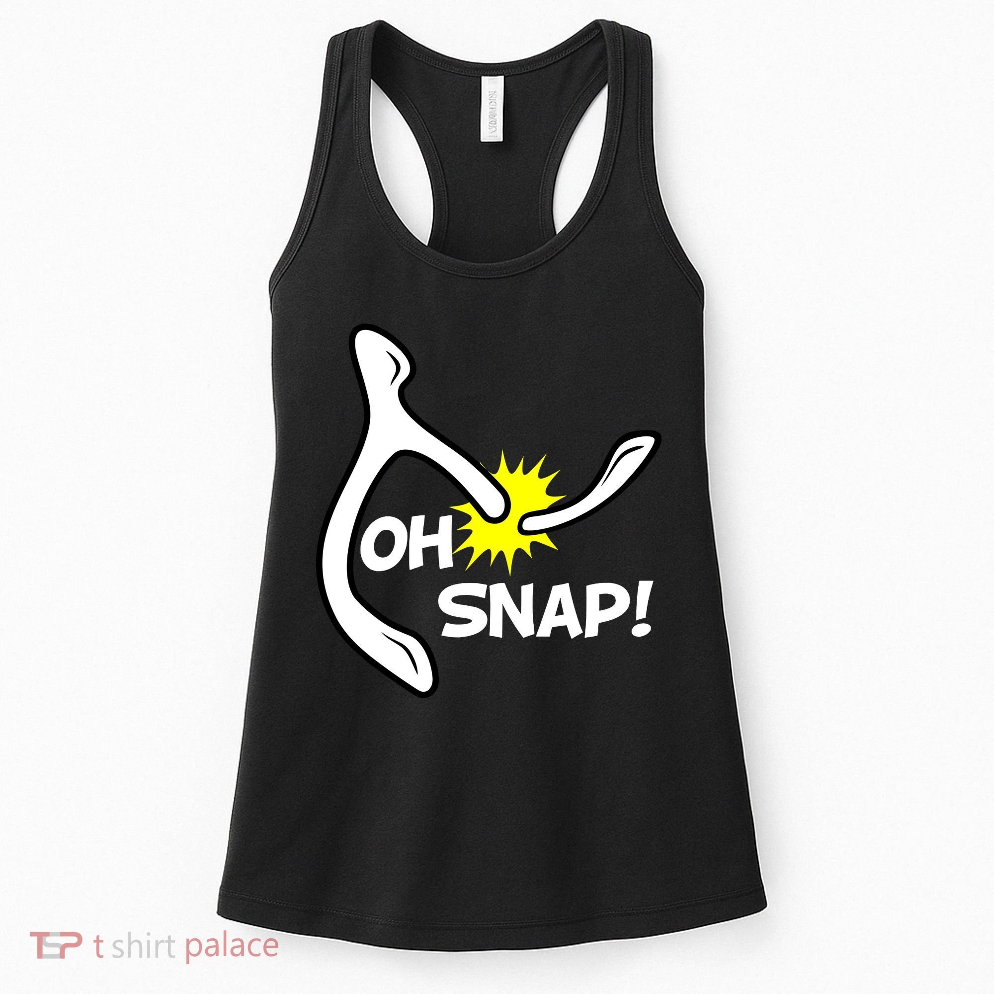 Oh Snap Lucky Wishbone Thanksgiving Women's Tank Top