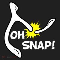 Oh Snap Lucky Wishbone Thanksgiving Golf Towel thumb 3