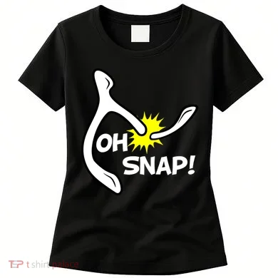 Oh Snap Lucky Wishbone Thanksgiving Women's T-Shirt