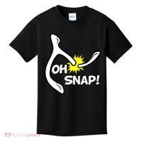 Oh Snap Lucky Wishbone Thanksgiving Kids T-Shirt thumb 0