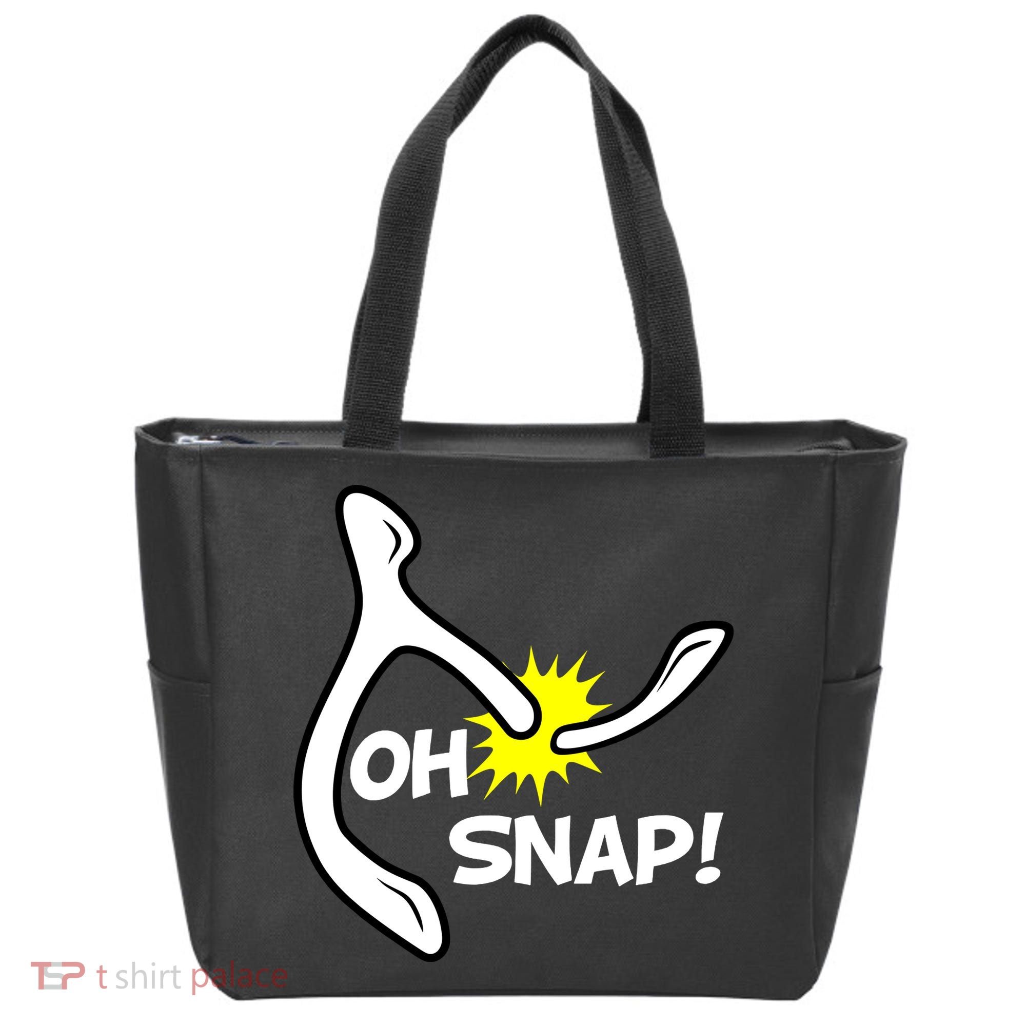 Oh Snap Lucky Wishbone Thanksgiving Tote Bag