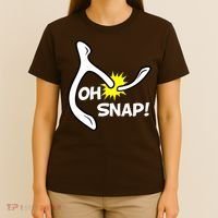 Oh Snap Lucky Wishbone Thanksgiving T-Shirt thumb 4