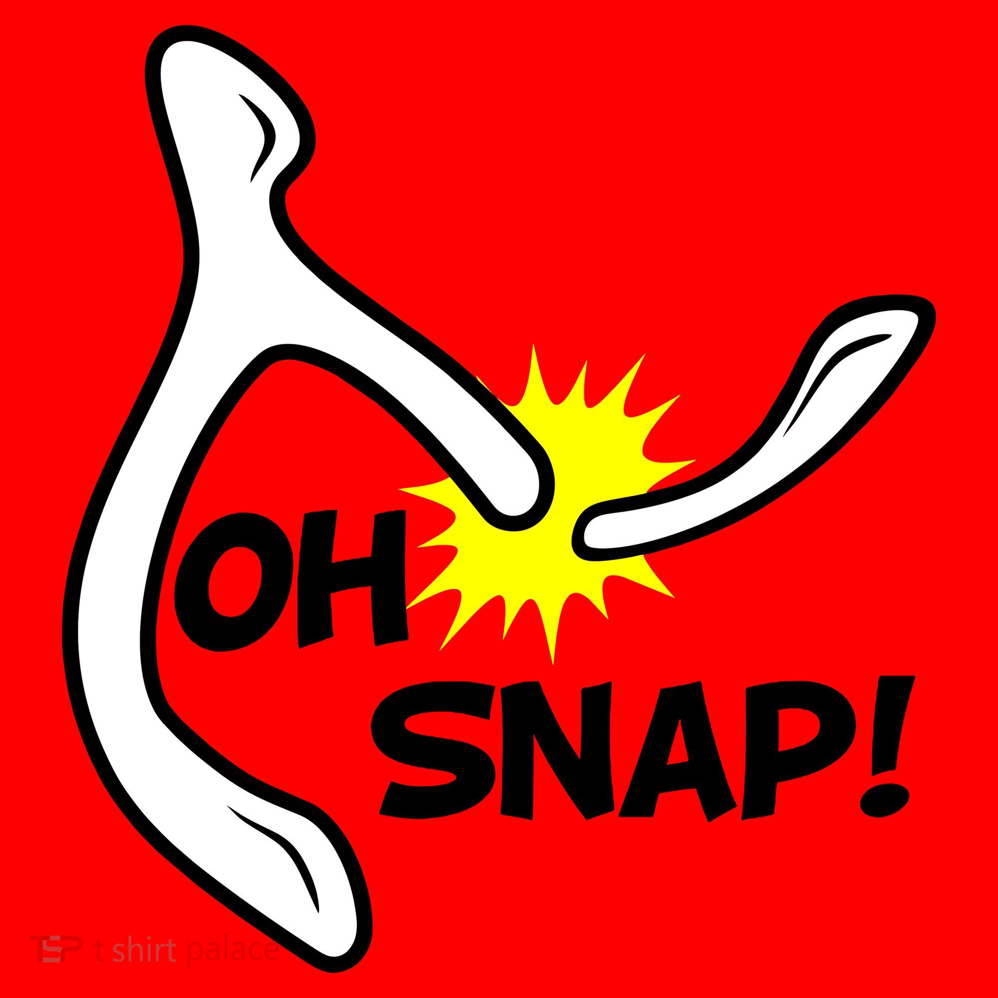 Oh Snap Lucky Wishbone Thanksgiving Santa Hat