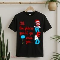 Oh The Places You'll Go When You Read T-Shirt thumb 2