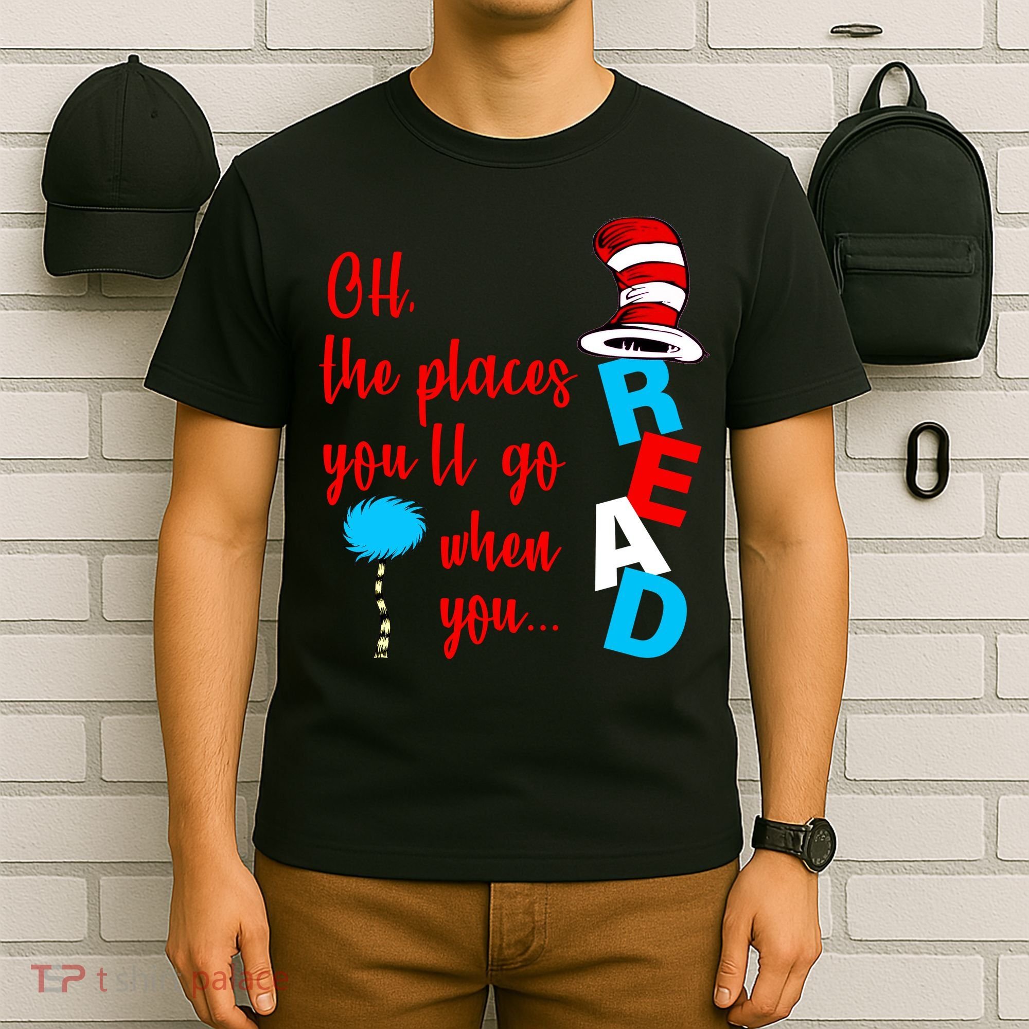 Oh The Places You'll Go When You Read T-Shirt