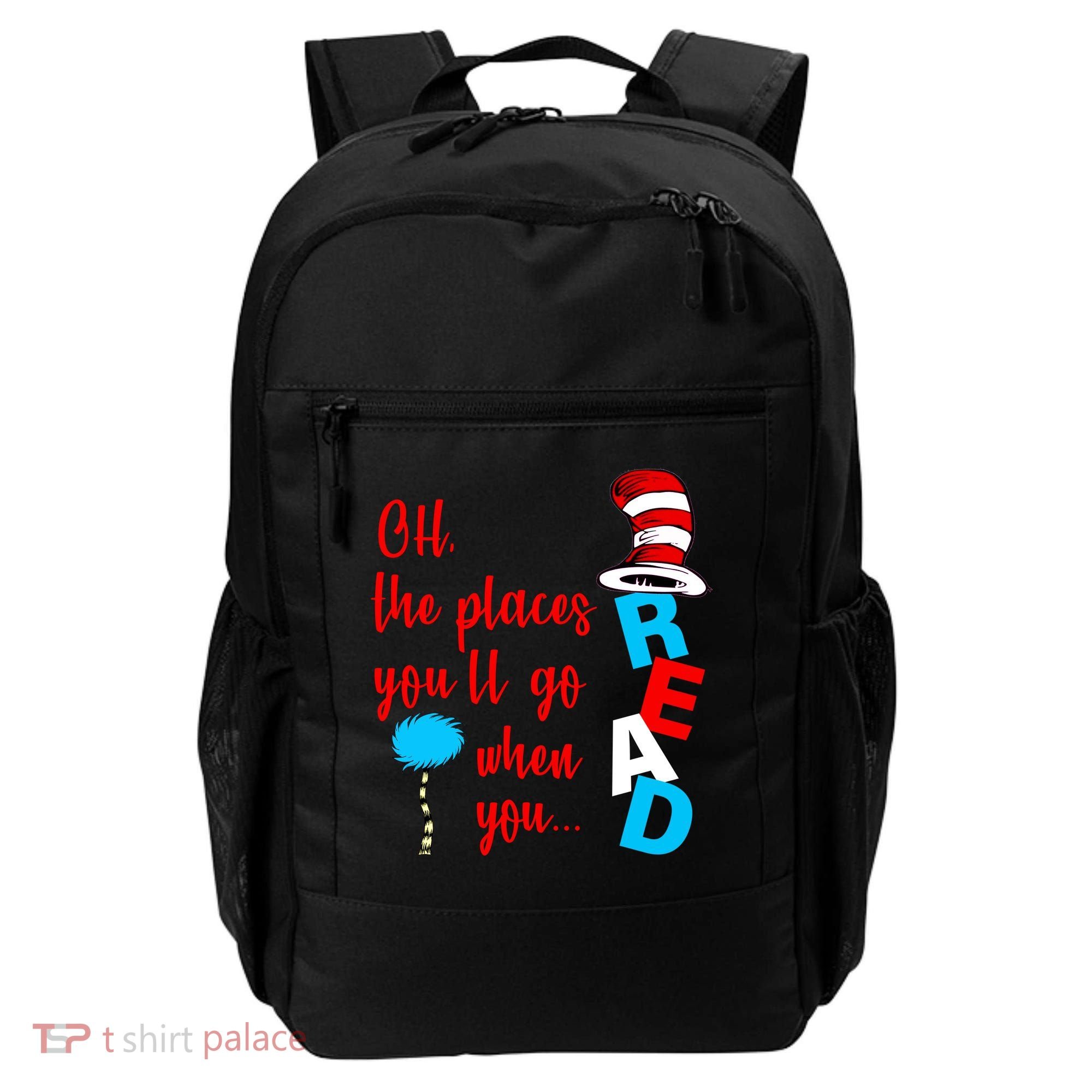 Oh The Places You'll Go When You Read Backpack