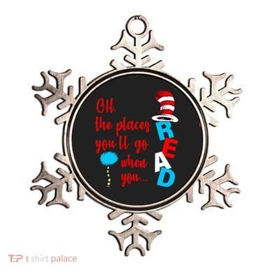 Oh The Places You'll Go When You Read Ornament