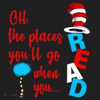 Oh The Places You'll Go When You Read Hat thumb 2