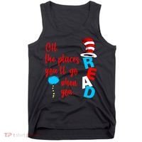 Oh The Places You'll Go When You Read Tank Top thumb 0