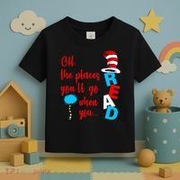 Oh The Places You'll Go When You Read Toddler T-Shirt thumb 3