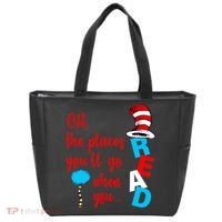 Oh The Places You'll Go When You Read Tote Bag thumb 0