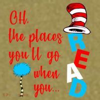 Oh The Places You'll Go When You Read Garment-Dyed Women's Muscle Tee thumb 6