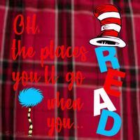 Oh The Places You'll Go When You Read Women's Flannel Plaid Pajama Pants thumb 2