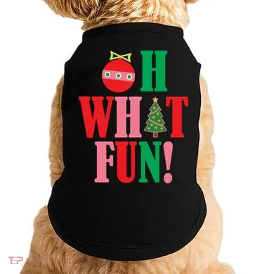 Oh What Fun Christmas Doggie Tank