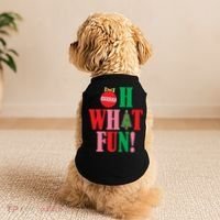 Oh What Fun Christmas Doggie Tank thumb 2